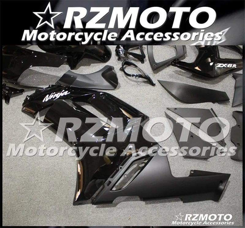 Новый Abs мотоцикл обтекатель подходит для Kawasaki ZX6R 636 ZX-6R 2007 2008 кузова литья под