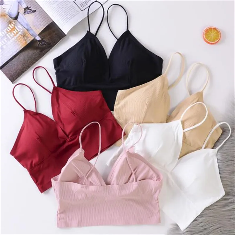 

Solid Color Sexy Crop Tops Women Summer Basic Crop Top Streetwear Sleeveless Camis Cool Girls Cropped Camisole Femme