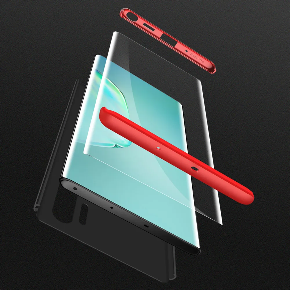 Чехол для Samsung Galaxy Note 10 Lite GKK чехол с полной защитой Plus противоударный матовый