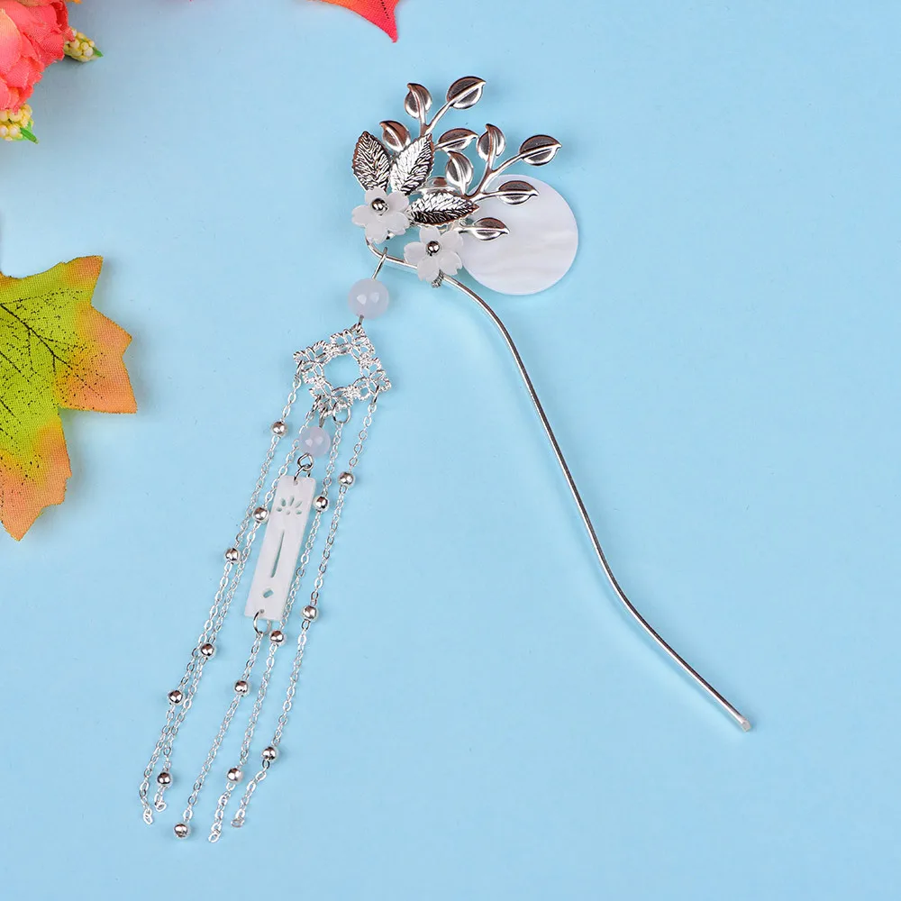 Династия Тан древней китайской принцессы Длинная кисточка металлическая