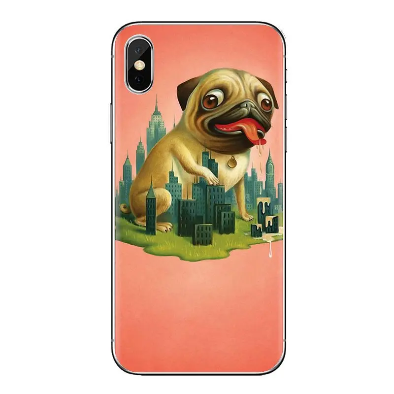 Силиконовый чехол для телефона Xiaomi Redmi 4A S2 Note 3 3S 4 4X5 Plus 6 7 6A Pro Pocophone F1 Westie Pug Dog Puppy animal