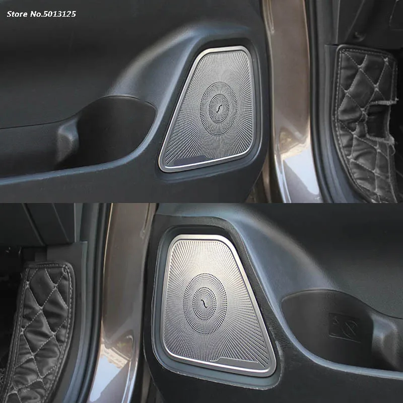 Внутренняя дверь автомобиля стерео динамик аудио кольцо Крышка звуковая рамка