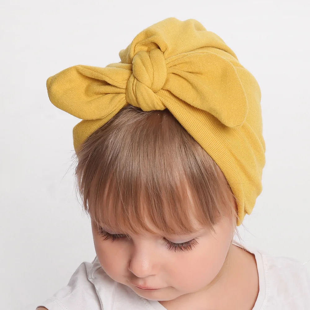 

Autumn Winter 3-18M Baby Hat for Girls Thicken Cotton Warm Baby Winter Hat Cute Baby Girl Hat Candy Color Bonnet Enfant Baby Hat