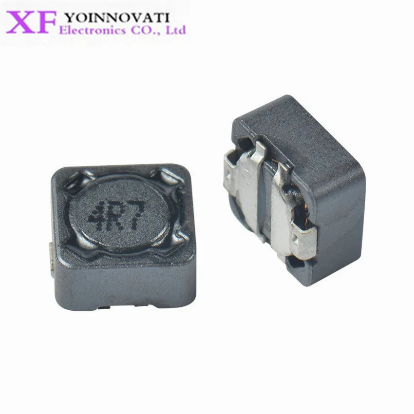 100 шт./лот SMD силовой индуктор 4R7 4.7UH 4.7UH/2.5a экранированная ...