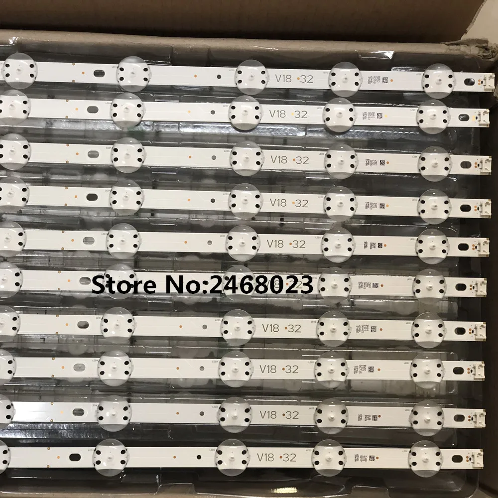 Светодиодная лента для подсветки LG 32LJ610V 32LJ61 0U 660 мм 5 светодиодный одов - купить по