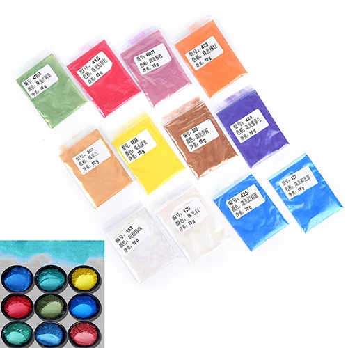 Мыло ручной работы 10 г здоровая Натуральная Минеральная пудра MICA порошок сделай