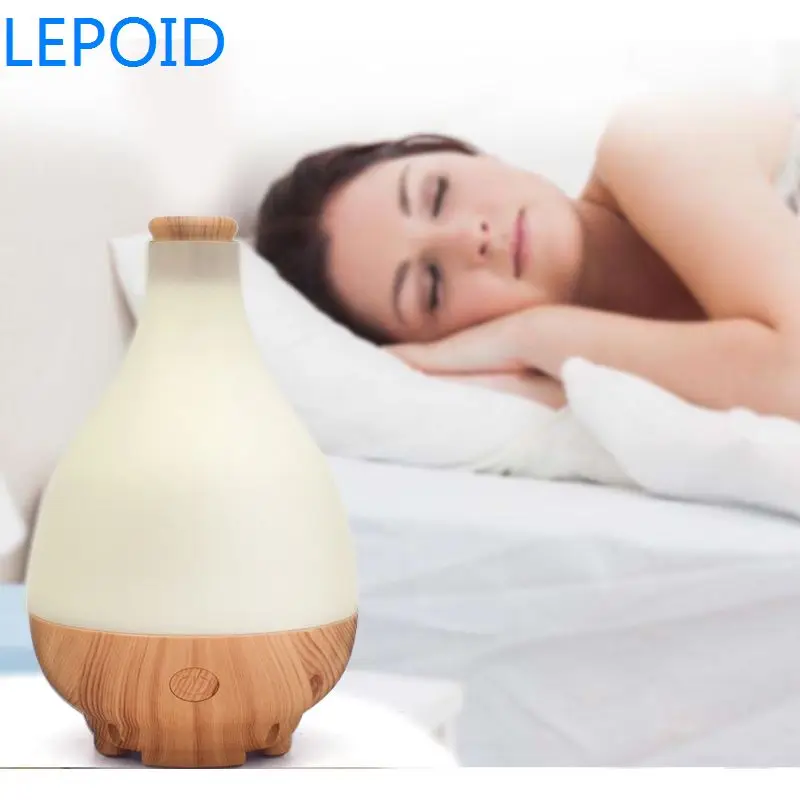 LEPOID 95 мл USB деревянный Электрический диффузор эфирного масла ультразвуковой