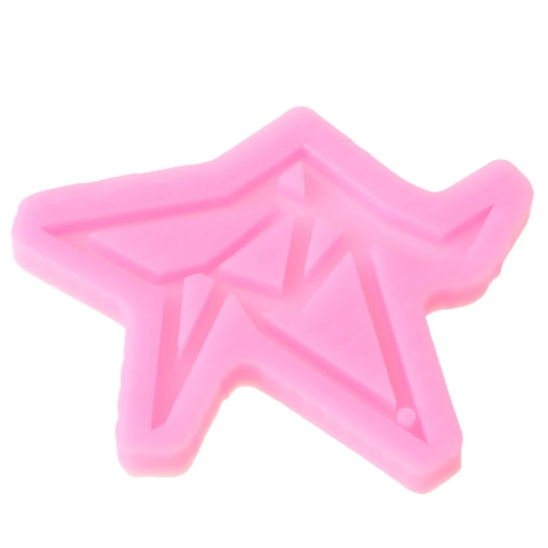 

Epoxy Resin Mold Paper Crane Silicone Mould DIY Crafts Polymer Jewelry Necklace Earring Keychain Making Tool C7AE
