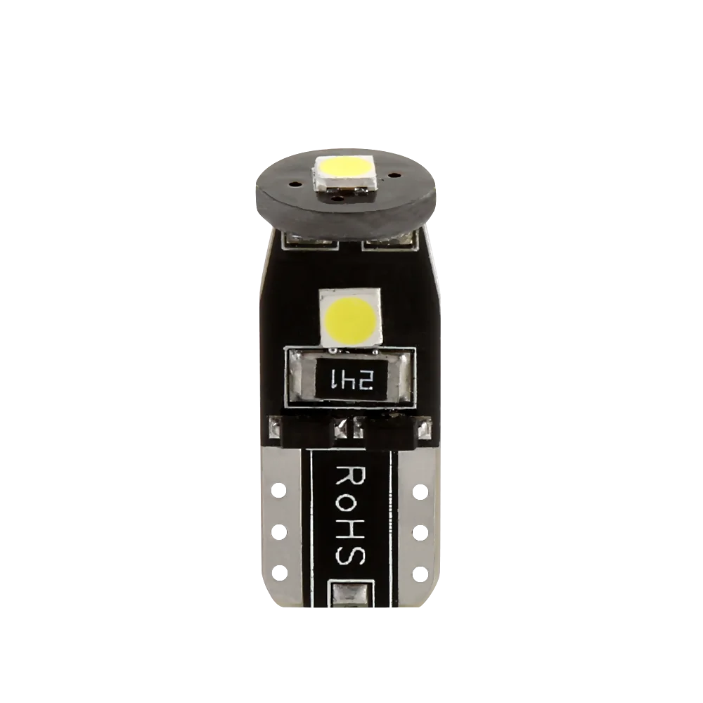 1 шт. супер яркий Canbus Светильник лампы T10 3030 3 SMD W5W W10W Белый Автомобильный