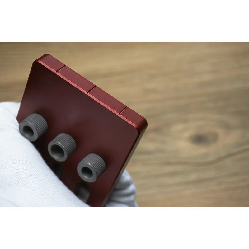 

Woodworking Splicing Board Hole Opener Locator Tenon Hole Punchers Positioning Dowelling Jig Woodworking DIY Tools Household