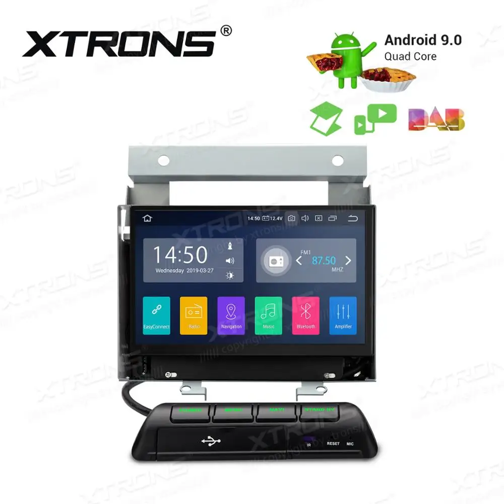 XTRONS 7 &quotандроид 9 0 автомобильный стерео GPS навигации для Land Rover Freelander 2 2007 2012 2G
