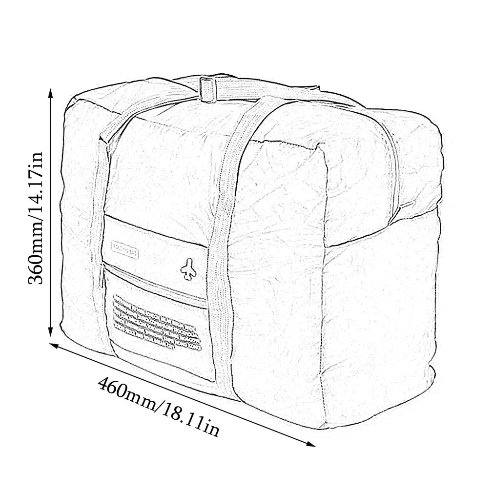 

Foldable storage bag waterproof travel bag