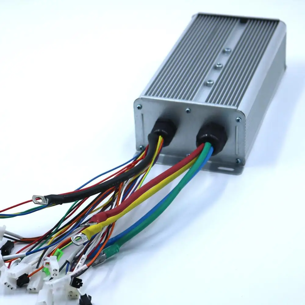 GREENTIME 24 MOSFET 48-72V 3000W 80Amax BLDC контроллер двигателя EV Бесщеточный Регулятор скорости