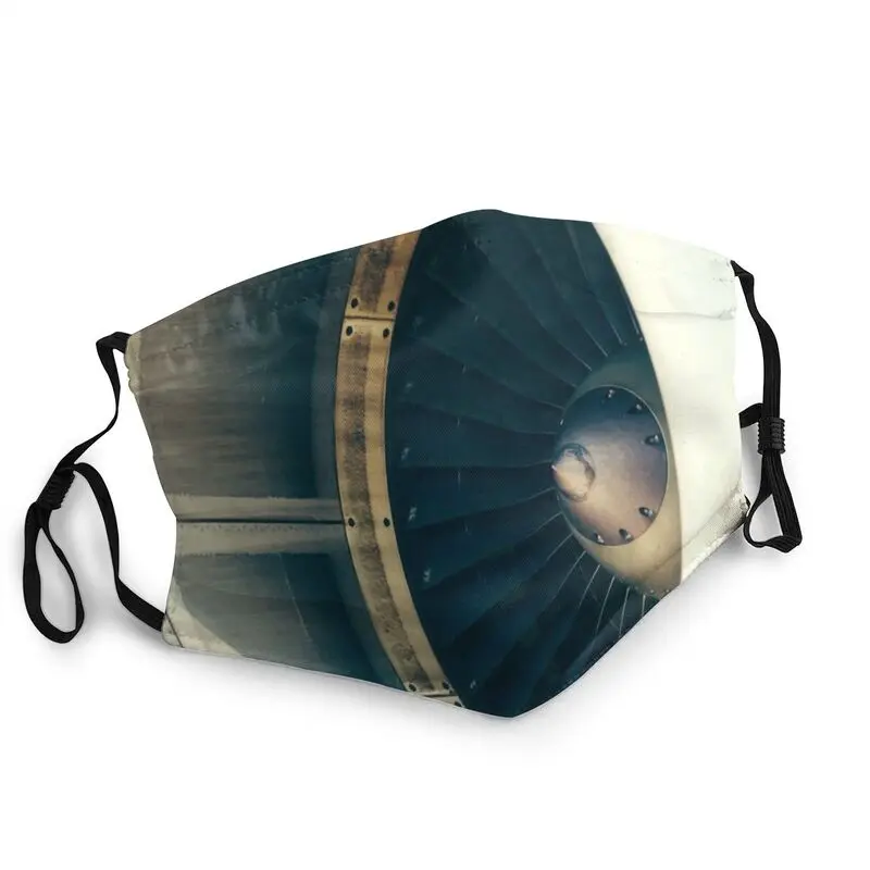

Plane Engine Breathable Mouth Face Mask Unisex Adult Mask Anti Haze Dustproof Protection Cover Respirator Muffle