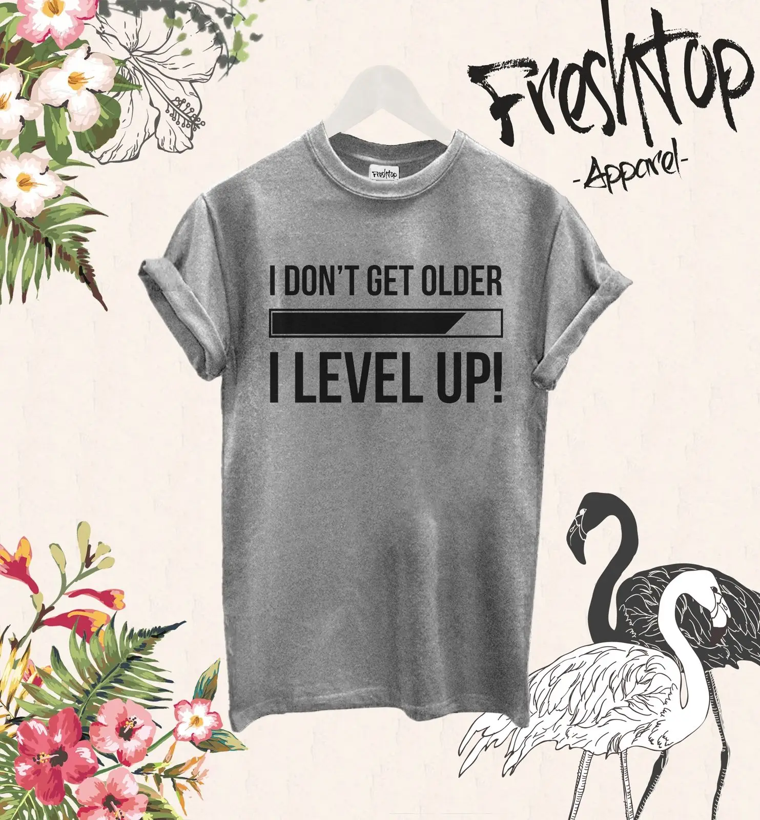 Футболка с надписью I Don't Get Level Up подарок на день рождения вечерние футболки Friend