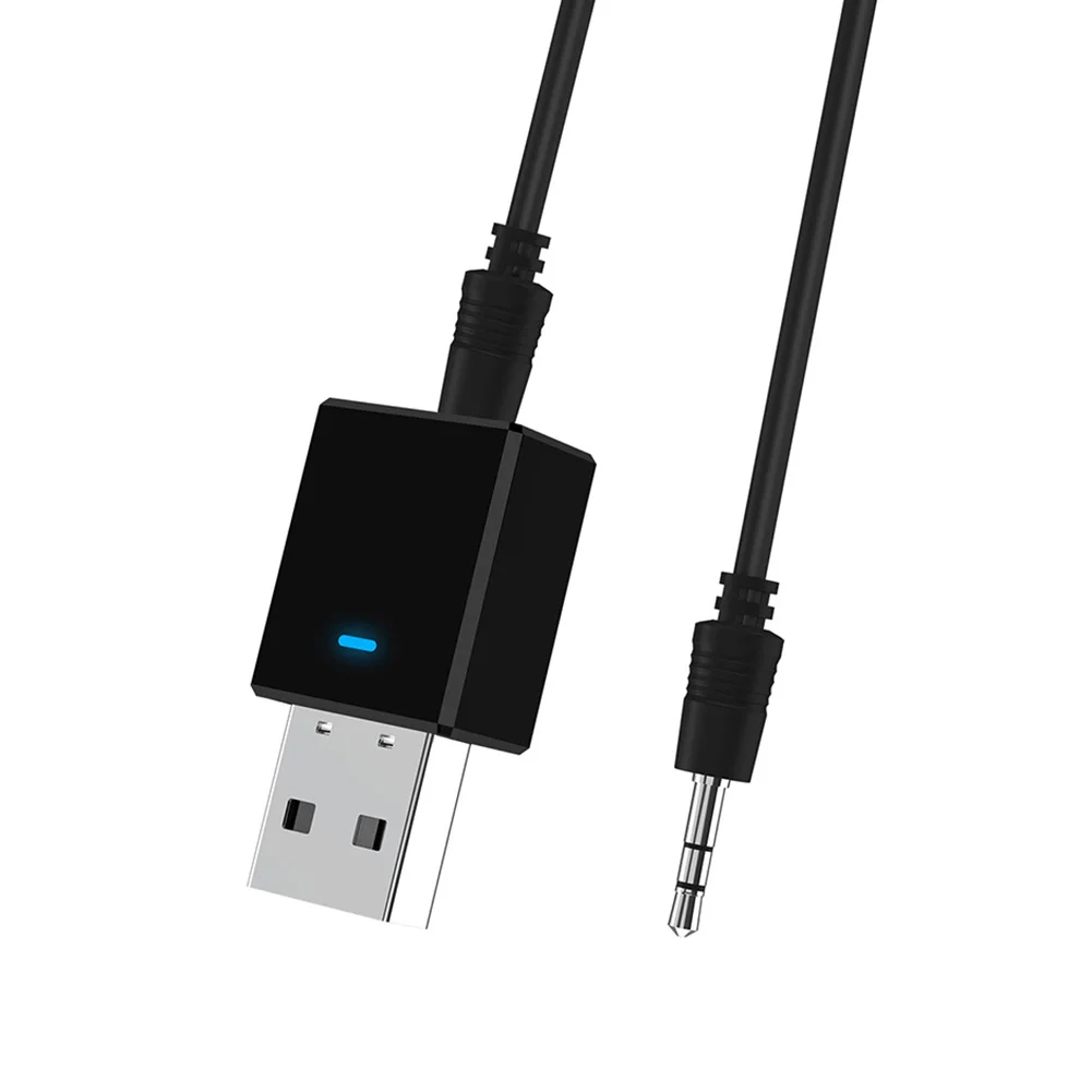 Bluetooth 5,0 приемник передатчик мини стерео Bluetooth AUX RCA USB 3,5 мм разъем аудио для ТВ ПК автомобильный комплект беспроводной адаптер