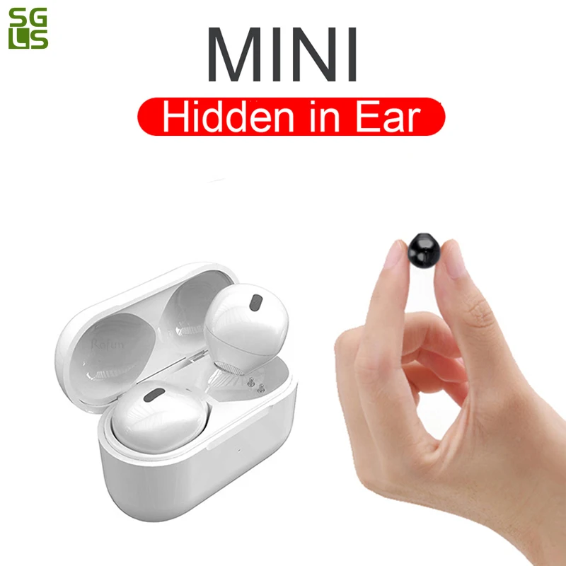 

Невидимые Bluetooth-наушники, беспроводные наушники для сна, со скрытой головкой, Type C, мини-наушник с микрофоном для маленьких ушей