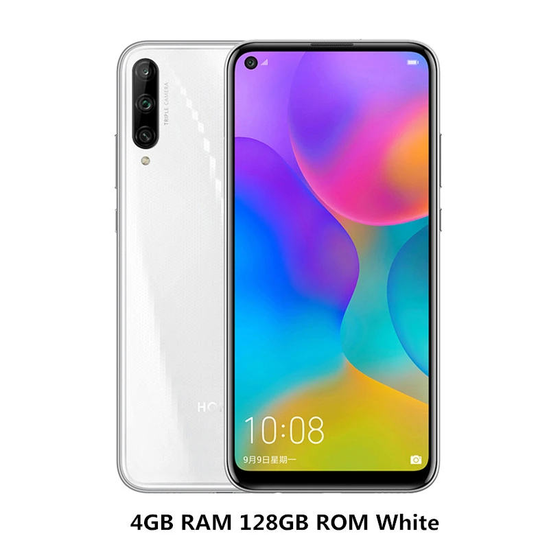 4GB 128GB White Honor play 3 мобильный телефон honor play 3 6,39 дюймов, четыре ядра, Android 9,0, разблокировка лица, GPU Turbo 3,0, мобильные телефоны - Цвет: 4GB 128GB White