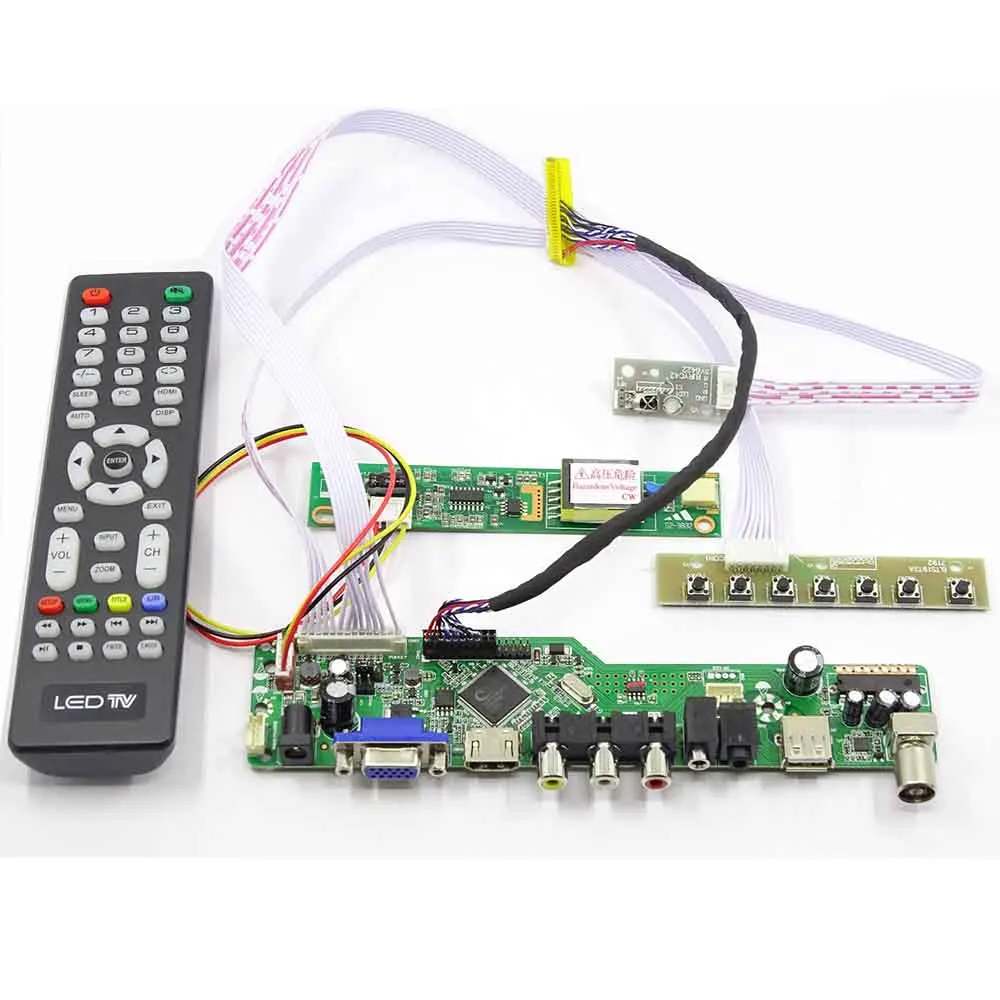 Latumab новый комплект для LP150X08-TLB1/LP150X08-(TL) (B1) ТВ + HDMI VGA USB ЖК-дисплей светодиодный