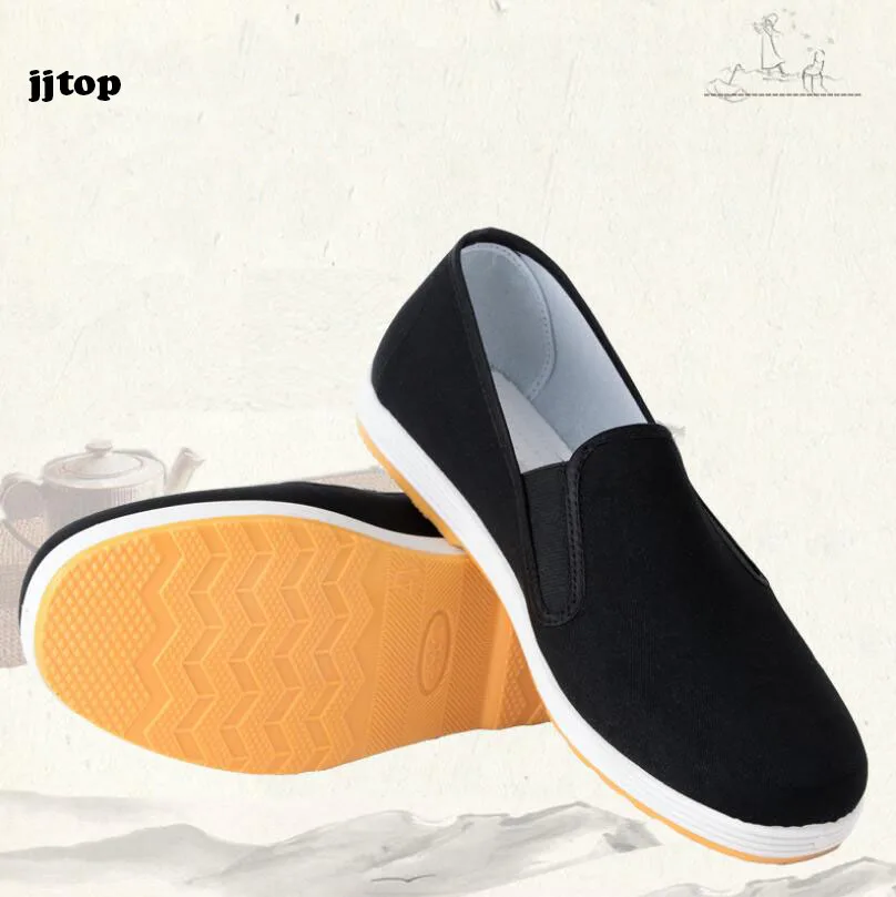 Мужские туфли оксфорды на нескользящей подошве в китайском стиле для кунг