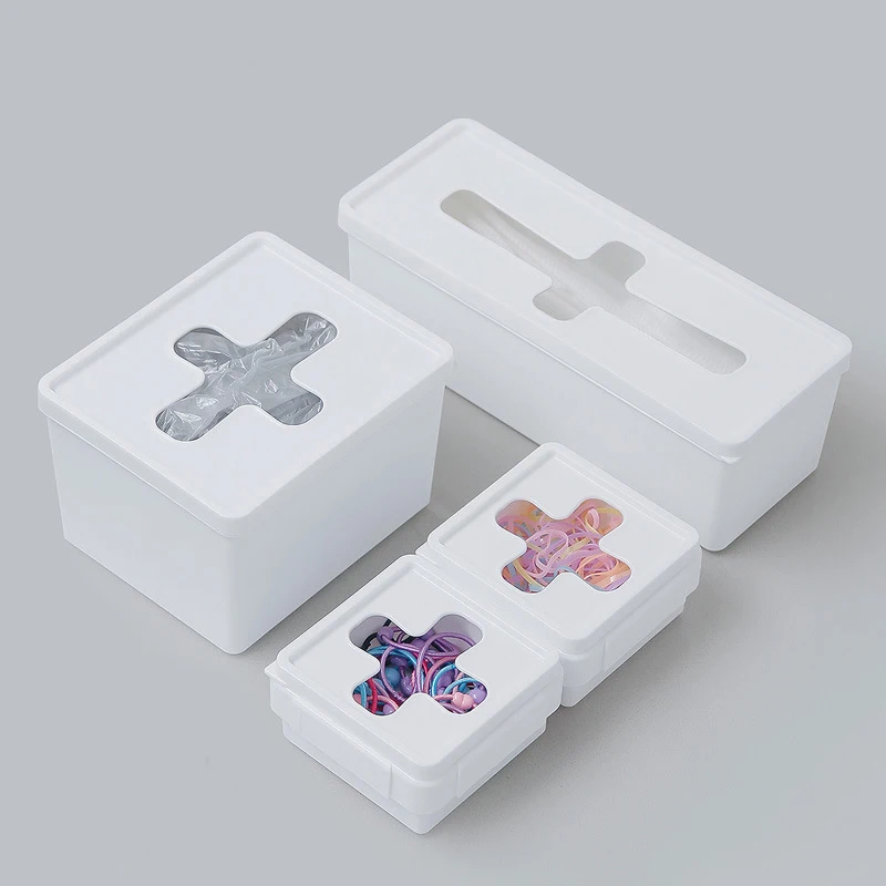 Домашний офисный Настольный ящик для хранения пылезащитный контейнер масок лица