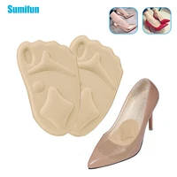 1pair high heel shoes front forefoot half sole pads insert comfy insoles cushion comfortable foot care forefoot massage insoles
