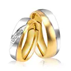 LUXUKISSKIDS модное обручальное кольцо для мужчин и женщин, женское кольцо, ювелирное изделие золотого цвета, обручальные кольца для пар, anillos