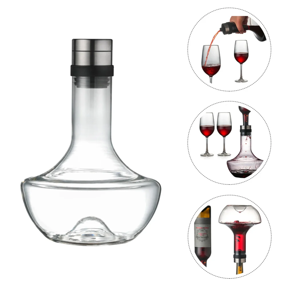 

1PC 1000ML Decanter Glass Brandy Champagne Hand-held Fast Decanter