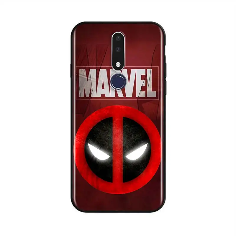 

MARVEL-Deadpool- for OPPO F5 F7 F9 F11 F15 R9S R15 R15X R17 RX17 K1 K3 K5 Pro Neo TPU Black Phone Case
