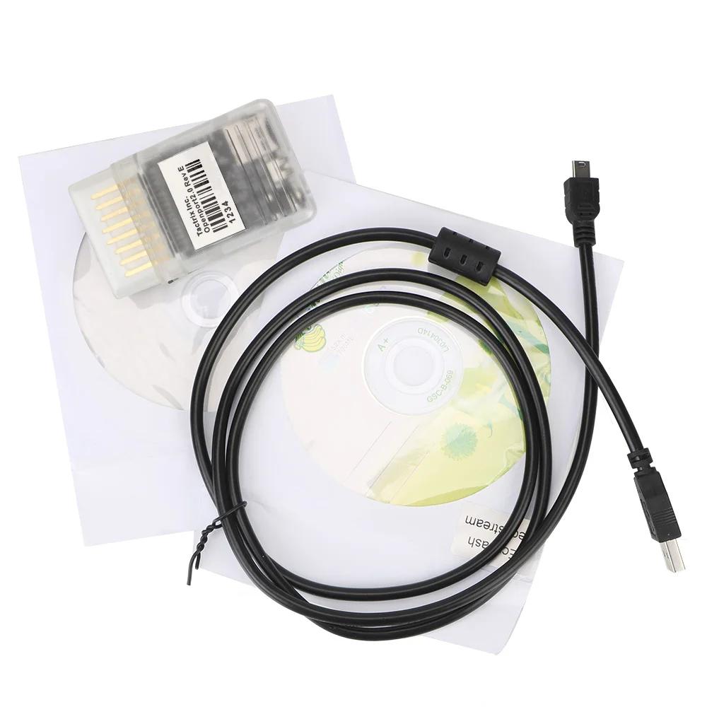 LEEPEE For Toyota Mitsubishi Subaru ECU Chip Tuning Tool Car Diagnostic FLASH Tactrix Openport 2.0 OBD2 OBDII Connector | Автомобили и