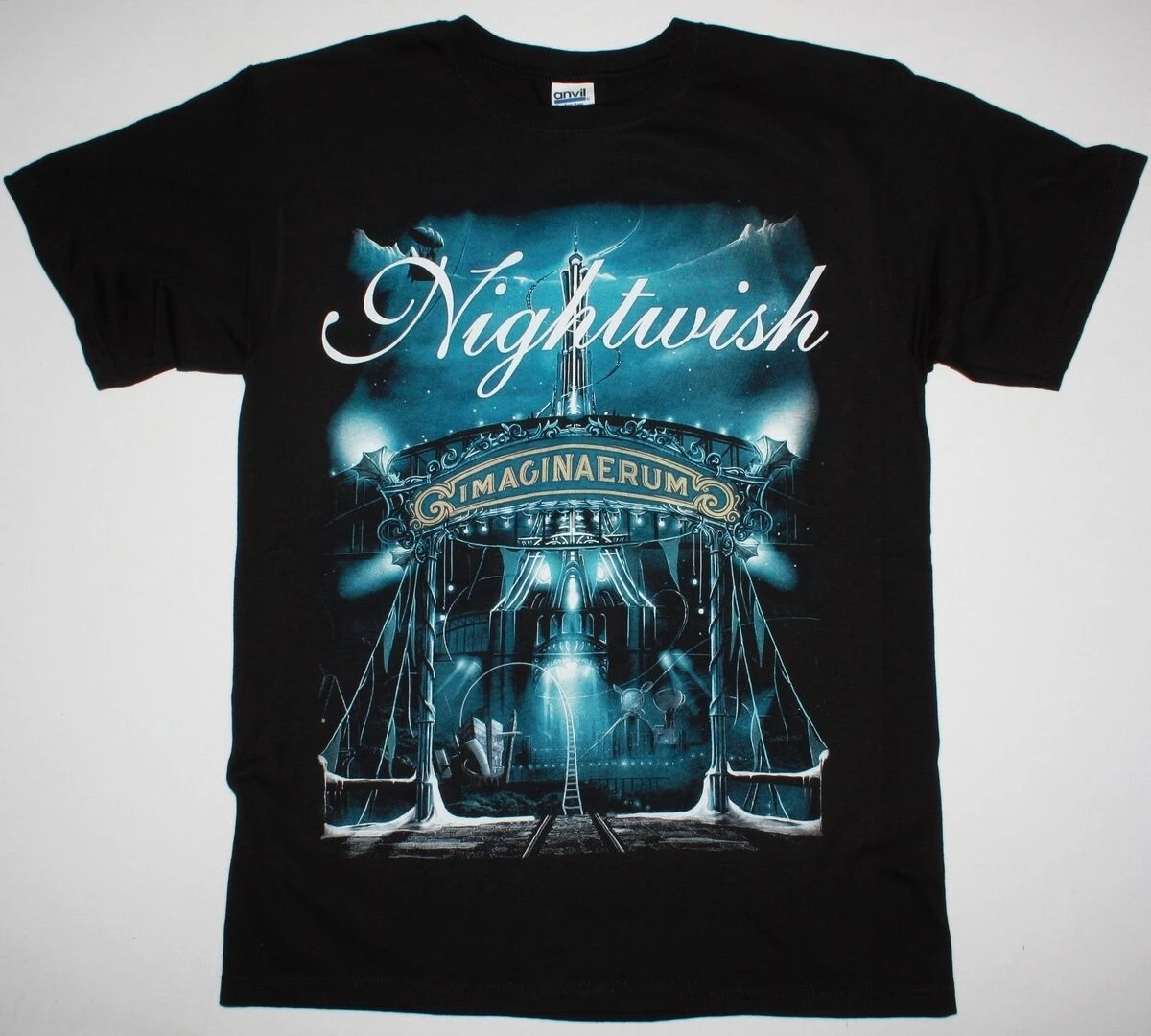 

NIGHTWISH IMAGINAERUM 2011 SYMPHONIC METAL EPICA XANDRIA TARJA NEW BLACK T-SHIRT