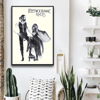 rumours fleetwood mac vinyl canvas painting wall art print poster picture decorativeliving room home decoration