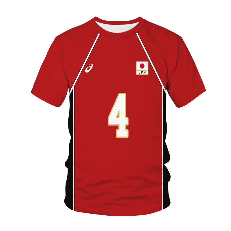 2021 футболка Аниме Haikyuu Cosplay Костюм Хината шоё карасуно школьные волейбольные Топы