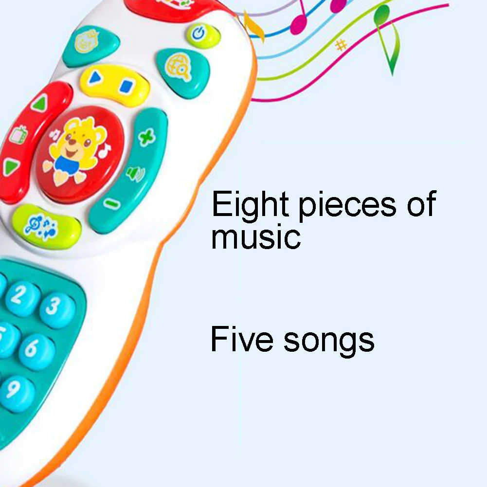 Baby Electric Light Music Smart Mobile Phone Educational Toy Numbers Learning Toy Baby Stop Crying New