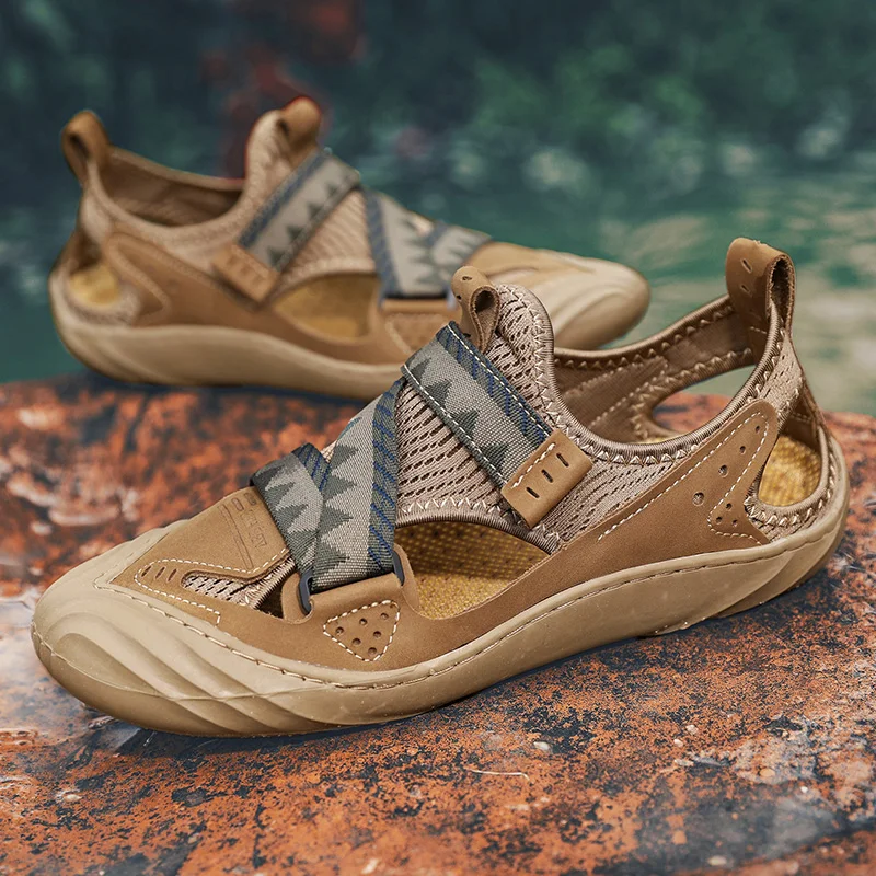 

Zomerschoenen Heren Zapatillas Verano Hombre Summer Leather Shoes De Man Sandals 2019 Male Sneakers Men Deportivas