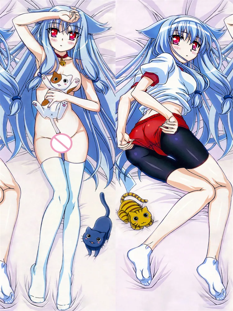 

2018-July японское аниме Mayoi Neko Overrun Umenomori Chise Kiriya Nozomi обнимающая подушка для тела чехол для телефона