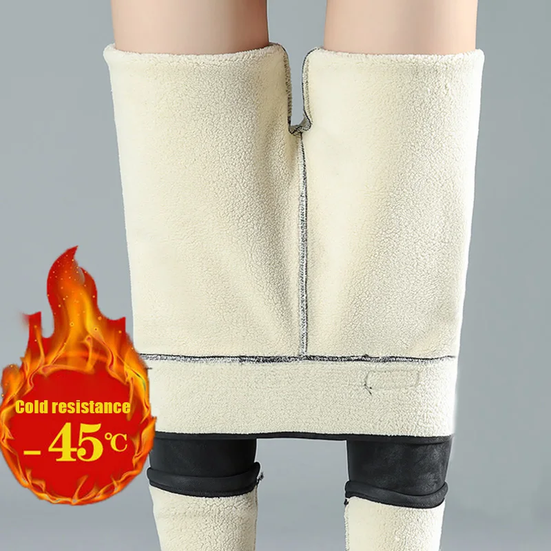 Женские плотные теплые штаны из искусственной кожи брюки с высокой талией