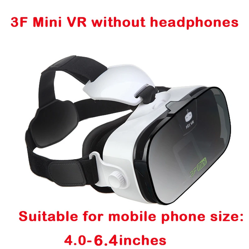 Очки виртуальной реальности Fit VR 3F 112 FOV с дистанционным управлением 3D Android Cardboard