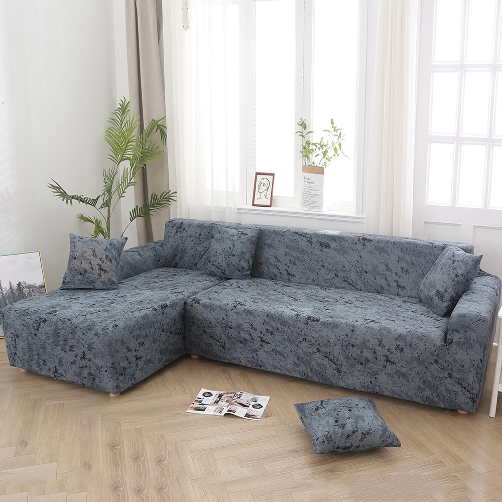 2 шт. Набор чехлов для дивана геометрический чехол эластичный гостиной домашних