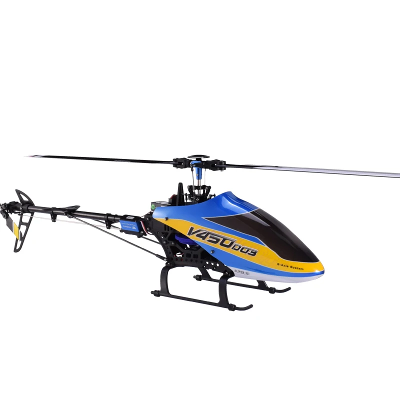 Walkera 450 V450D03 6-Axis 6CH 3D Fly Stabilization System Single Blade Professional Remote Control Helicopter Aircraft EU Plug on - Вертолет с одним лезвием с профессиональной системой стабилизации полета 6-Axis 6CH 3D Walkera 450 V450D03 с пультом диста
