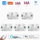 Смарт-выключатель Tuya с Wi-Fi, 16 А, 10 А