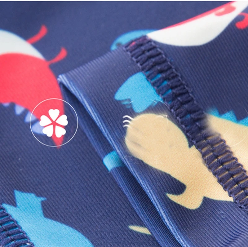 От 2 до 7 лет детский купальный костюм для мальчиков и девочек с рисунком