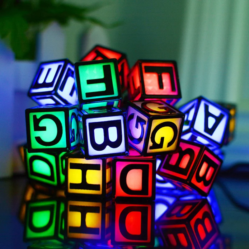 Бытовые солнечные световые гирлянды 30 светодиодный с буквенным принтом открытый