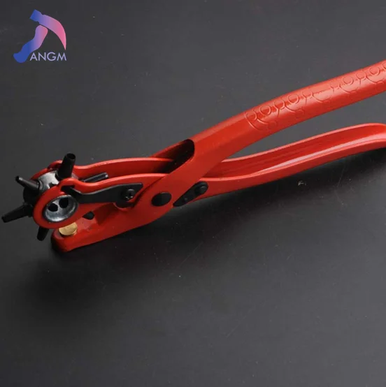 Дырокол вращающийся дырокол для кожи плоскогубцы 6 размеров Круглый перфоратор