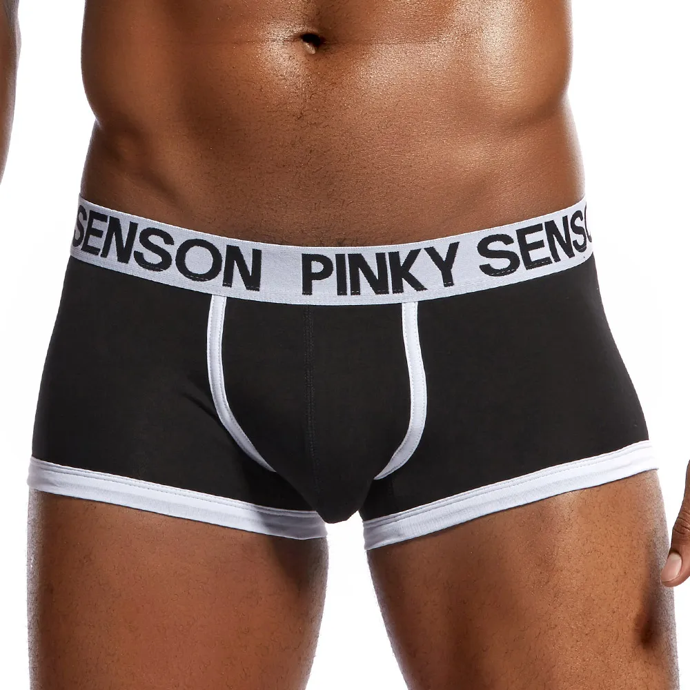 Трусы боксеры Pinky Senson мужские компрессионные хлопковые шорты нижнее