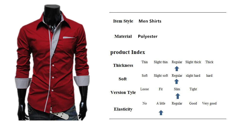 Рубашка мужская приталенная с длинным рукавом модная повседневная сорочка Белый Топ большие размеры 3XL