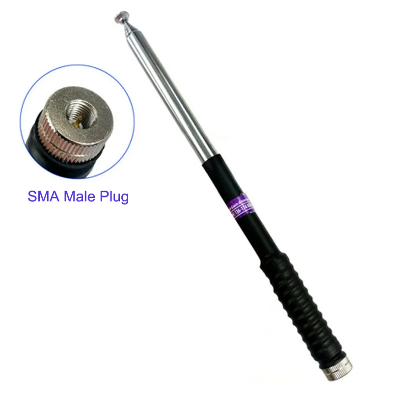 FP10120 VHF 136 174 МГц со SMA Мужской телескопическая коэффициент усиления антенны для Yaesu