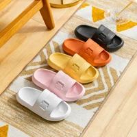 household slippers bathroom quick drying slides thickened non slip sandals thick sole house shoes summer beach slippers
