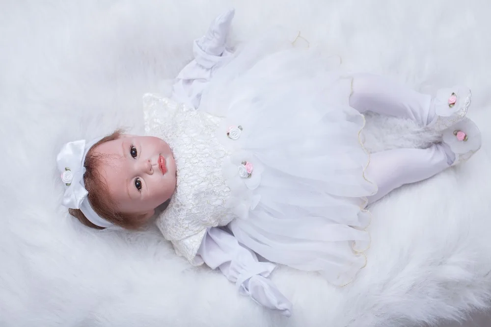 Otarddolls 22 дюймов 55 см детские куклы, кукла-Реборн, игрушка для детей, милая виниловая плюшевая кукла для девочек, реалистичные детские игрушки, подарок