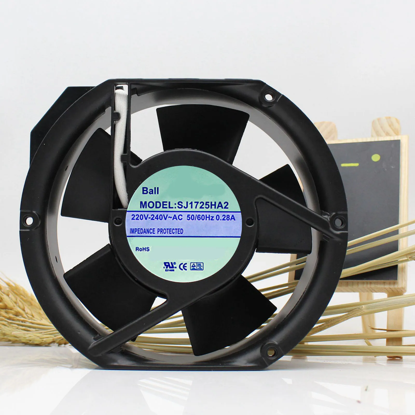 

Для SUNTRONIX SJ1725HA2 170x170x51 мм AC220V-240V 50/60 Гц 0.28A охлаждающий вентилятор